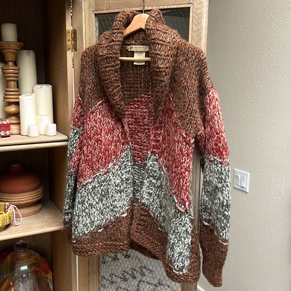 Vintage La Squadra Paris Monte Carlo Wool Cardigan - Picture 2 of 16